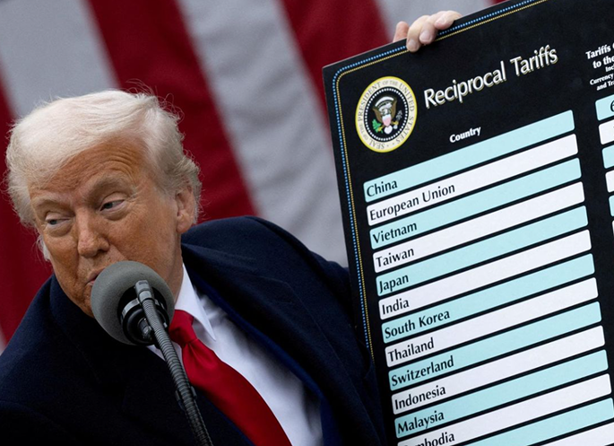 美, ‘트럼프 공약’ 상호관세 본격 시행…韓ㆍ日ㆍEU 등엔 15%